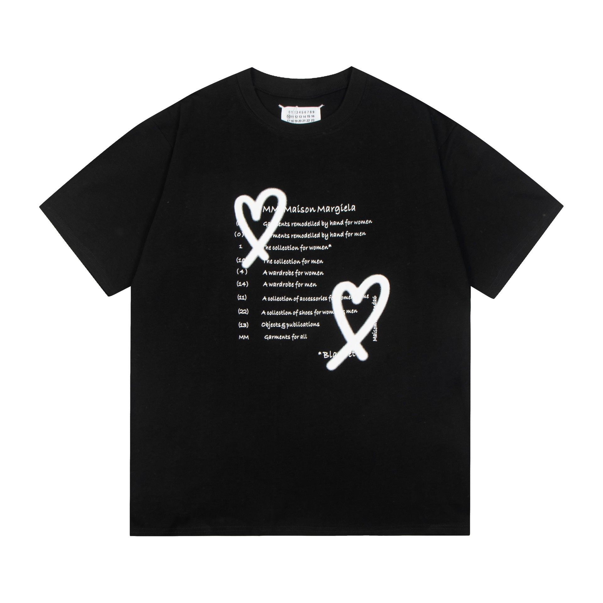 Maison Margiela T-shirt Crew Neck Loose Short Sleeve T-shirt